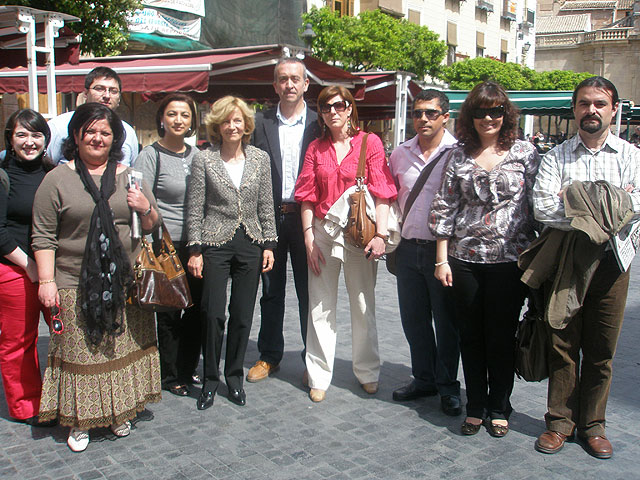 Totana socialists with the Minister of Public Administration, Foto 1