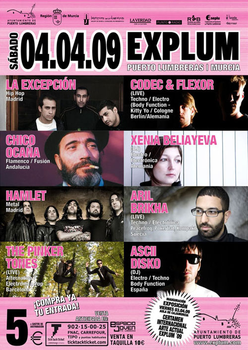 El Certamen Internacional de Arte 'Explum' contará con una gran jornada dedicada a la música, que ha adquirido ya su propia identidad en el encuentro artístico - 1, Foto 1