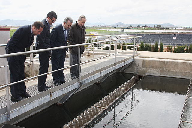 La depuradora de Torre Pacheco duplica su capacidad para tratar y reutilizar 7.500 metros cúbicos de agua al día - 1, Foto 1