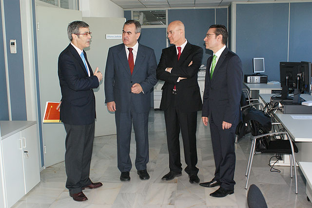 González Tovar asiste a la constitución del nuevo juzgado de Lo Mercantil en Murcia - 1, Foto 1