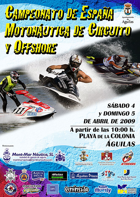 Vuelve a Águilas el Campeonato de Espa&ntilde;a de Motos de Agua - 2, Foto 2