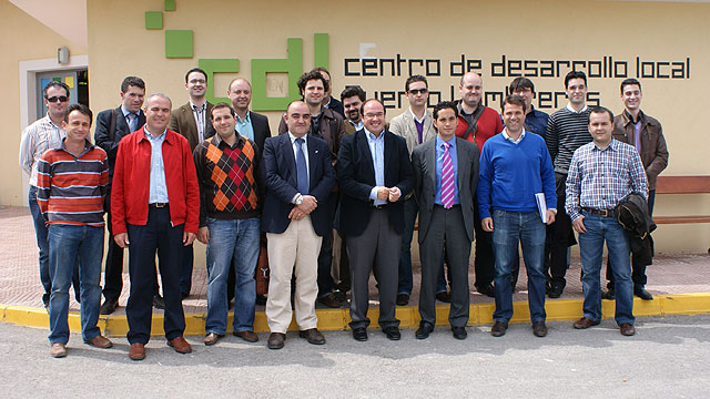 Reunión de la Asociación de Jóvenes Empresarios del Guadalentín en Puerto Lumbreras - 1, Foto 1