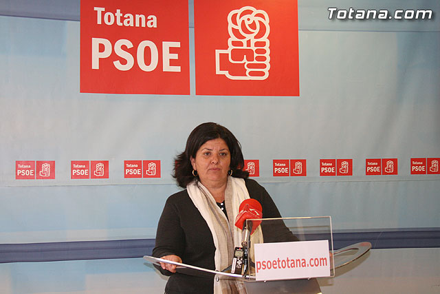 La concejal socialista Lola Cano ofreció una rueda de prensa para valorar la actualidad política municipal - 1, Foto 1