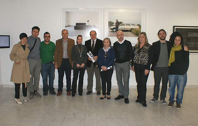 El Alcalde de Puerto Lumbreras, el director general de Promoción Cultural y la directora del Instituto de la Juventud inauguran el Explum 09 - 1, Foto 1