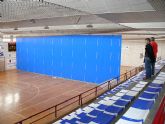 El Pabellón Municipal de Deportes de Jumilla dispone de una cortina separadora automática