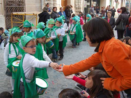 Con los más pequeños como protagonistas arrancaron los actos de Semana Santa en Jumilla - 1, Foto 1