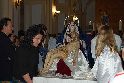 La Cofradía de San Juan de Lorquí bendijo un trono para su imagen titular - 3, Foto 3