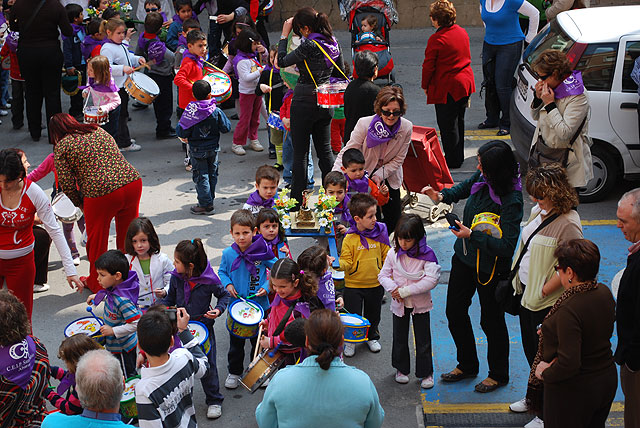 Los niños inauguran los desfiles procesionales en Abarán - 1, Foto 1