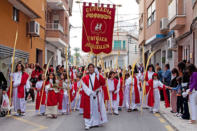 Las procesiones de Los Dolores y Domingo de Ramos abren la Semana Santa - 2, Foto 2