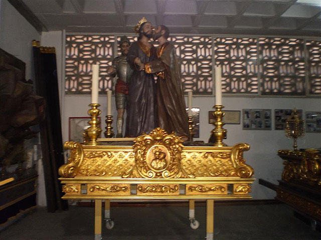 La Hermandad de la Flagelación estrena nuevo trono en la procesión del Prendimiento de Martes Santo - 2, Foto 2