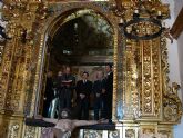 El Alcalde de Lorca, el Director General de Bienes Culturales y el Presidente del Paso Morado inauguran la Ermita Mayor del Calvario