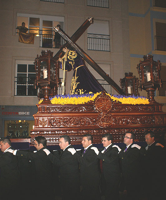 El Nazareno protagonizó la noche en Puerto Lumbreras con un desfile cargado de emoción - 4, Foto 4