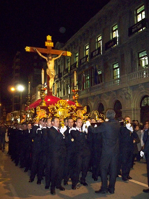 El Cristo de los Mineros recorre La Unión ante la devoción de sus vecinos - 2, Foto 2