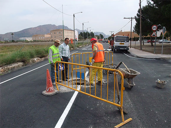 La concejalía de Gestión del Territorio concluye los dos primeros proyectos que serán financiados gracias al Plan E - 1, Foto 1