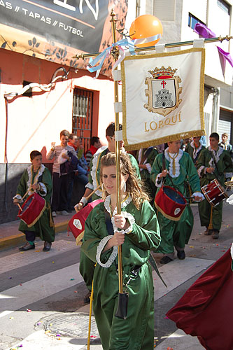 La alegría de la procesión del Resucitado inunda las calles de Lorquí - 4, Foto 4