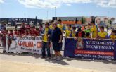 �xito de participaci�n en la I Fiesta del Deporte en la Calle en La Palma