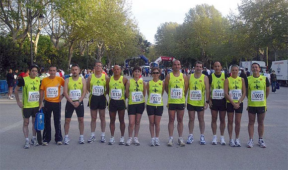 El equipo “Caravaca es la meta” promociona el Año Santo 2010 en maratones nacionales - 1, Foto 1