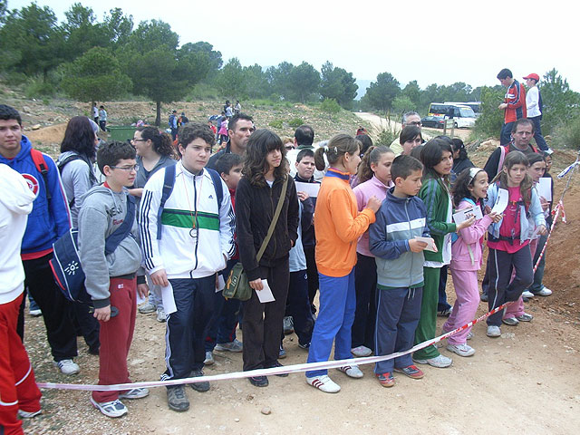 Un total de 26 escolares de Totana participan en la segunda jornada de orientación del Campeonato Escolar de la Región de Murcia, Foto 2