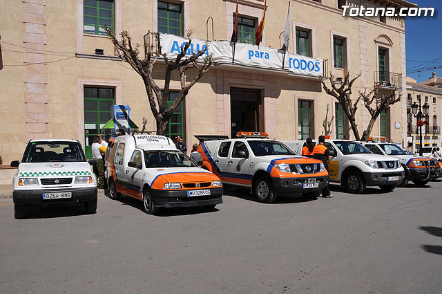 Se inicia la vigilancia forestal de Sierra Espuña dentro del Plan Infomur 2009 - 3