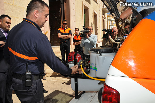 Se inicia la vigilancia forestal de Sierra Espuña dentro del Plan Infomur 2009 - 4