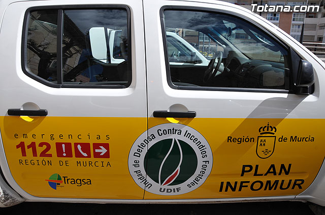 Se inicia la vigilancia forestal de Sierra Espuña dentro del Plan Infomur 2009 - 16