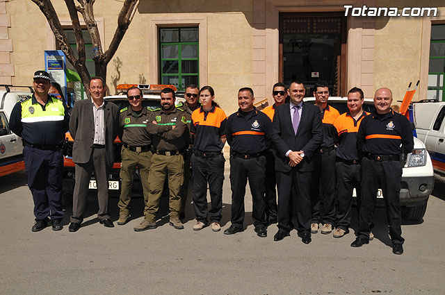 Se inicia la vigilancia forestal de Sierra Espuña dentro del Plan Infomur 2009 - 20