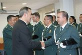El delegado del Gobierno saluda a los 23 nuevos sargentos de la Guardia Civil que completarn su formacin en la Comandancia de la Regin de Murcia