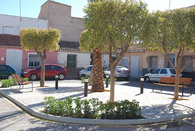 Finalizan las obras de acondicionamiento integral del jardín de la Calle Almacén, ubicado en las proximidades del Centro Sociocultural “La Cárcel”, Foto 1