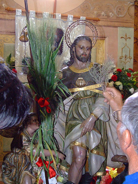Los blanqueños salen en romería para honrar a su patrón - 1, Foto 1