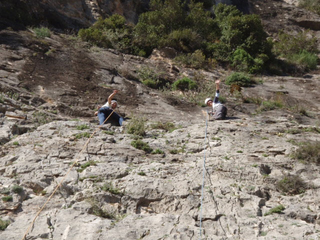 Los jóvenes mazarroneros se inician en la escalada, Foto 1