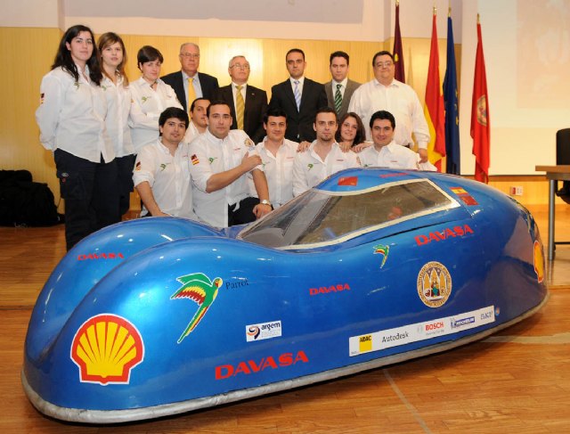 La Universidad de Murcia presentó el coche ecológico fabricado por estudiantes - 1, Foto 1