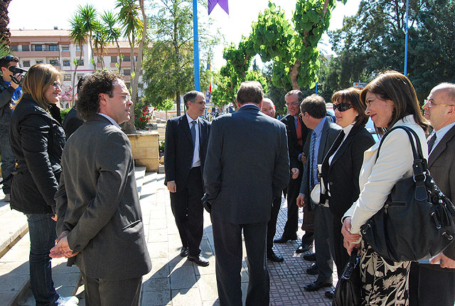 La Consejera de Educacin, Formacin y Empleo celebra su consejo de direccin en Alhama, Foto 2