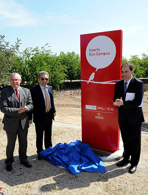 La Universidad de Murcia inauguró la Plaza de la Sostenibilidad y los huertos eco-campus - 3, Foto 3