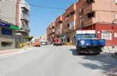 Arrancan las obras de reforma del alumbrado de la calle Huertos de Lorquí