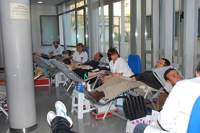 Respuesta ejemplar de donantes en el Centro de Salud de Abarán - 1, Foto 1