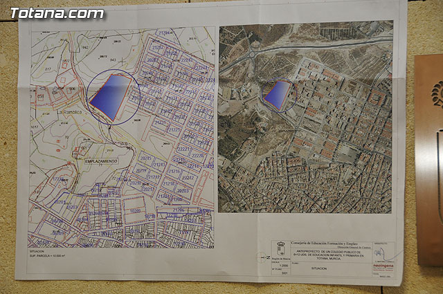 El nuevo colegio de doble línea de La Ramblica sustituirá al actual centro educativo de La Cruz, Foto 5