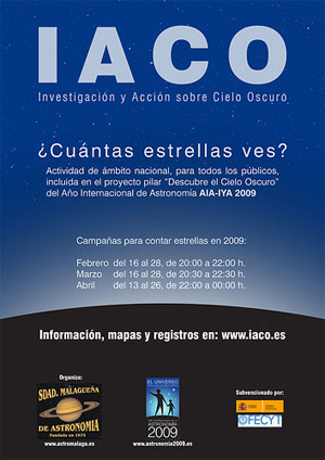 Cielo Oscuro anima a participar en la actividad IACO de medición de la contaminación lumínica del Año Internacional de la Astronomía 2009 - 1, Foto 1
