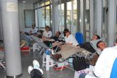 Respuesta ejemplar de donantes en el Centro de Salud de Abarán