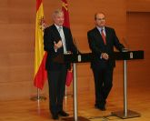 Valcrcel advierte a Chaves que utilizar la va jurdica y poltica para saldar la deuda de 1.700 millones que el Estado tiene con la Regin