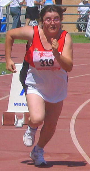 A student Occupational Center "Jos Moya, Mari Carmen Robles, has been voted best athlete of the Region of Murcia 2008, Foto 1