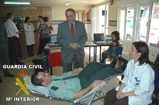 La Guardia Civil de Murcia participa en la campaña de donación de sangre - 3, Foto 3