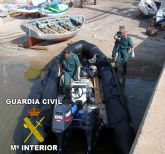La Guardia Civil y la Agencia Tributaria intervienen ms de tonelada y media de hachs en una operacin conjunta
