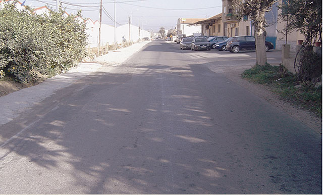 Comienzan las obras de asfaltado de la vía que une Beniaján con Puente Tocinos en el término municipal de Murcia - 2, Foto 2