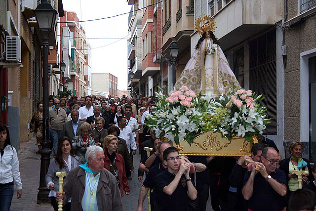 La Patrona de Alcantarilla, la Virgen de la Salud, es traslada en romería a su ermita en el paraje del Agua Salá - 2, Foto 2