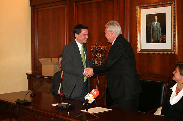 Cehegín recibe al alcalde de la ciudad alemana de Bad Widbad - 1, Foto 1