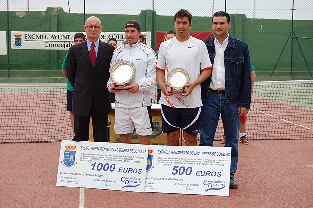 El yeclano Ángel Alonso se lleva el “V Open Nacional de Tenis” de Las Torres de Cotillas - 1, Foto 1