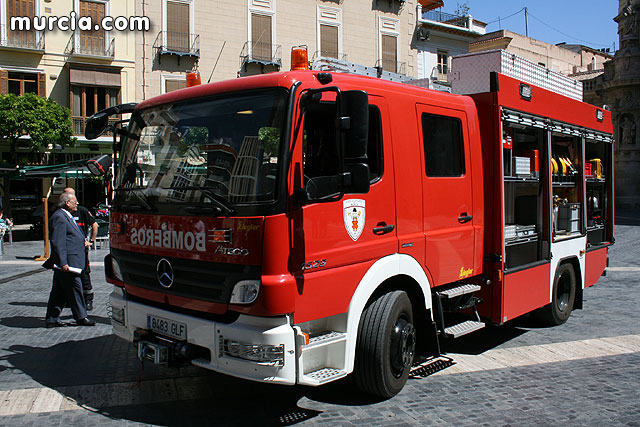 El respeto por el medio ambiente también llega a la flota de vehículos del Servicio de Extinción de Incendios de Murcia - 1, Foto 1