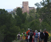 400 senderistas se dieron cita ayer en Lorca para celebrar el IV Día Regional del Senderista