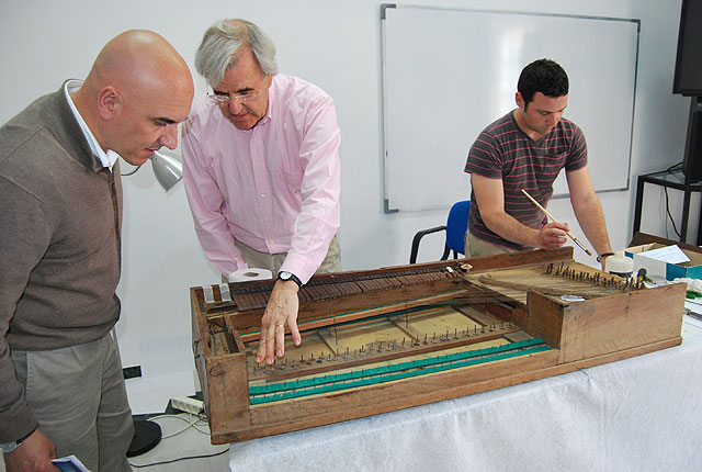 El pianoforte de Tadeo Tornel ya est en proceso de restauracin, Foto 1