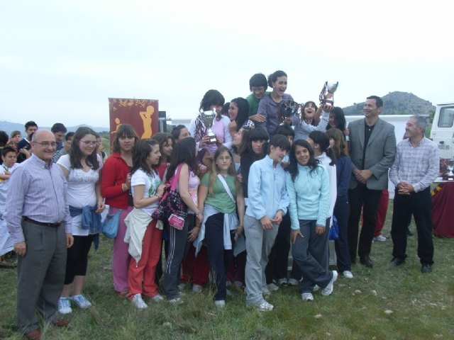 Un total de treinta escolares de Totana participn en la Final Regional Escolar de Orientación celebrada en Yecla, Foto 2